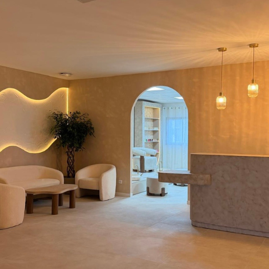 Intérieur du spa Samaya